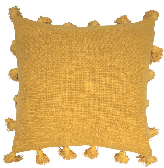 Decorative cushion with tassels for living room, sofa and bedroom accents