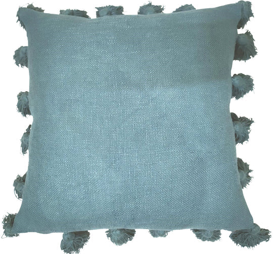 Decorative cushion with tassels for living room, sofa and bedroom accents
