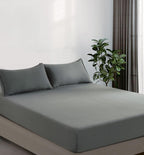 100% Vintage Washed Microfibre Fitted Sheet Set – Ultra Soft & Lightweight All-Season