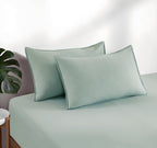 100% Vintage Washed Microfibre Fitted Sheet Set – Ultra Soft & Lightweight All-Season