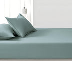 100% Vintage Washed Microfibre Fitted Sheet Set – Ultra Soft & Lightweight All-Season