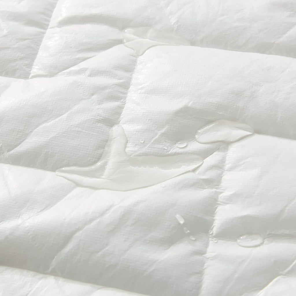 100% Ultra-Soft Cotton Quilted Anti-Microbial Mattress Cover Protector - Single Size