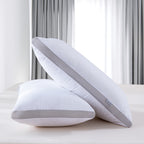 Luxurious Bamboo Cooling Plush Pillows Twin Pack