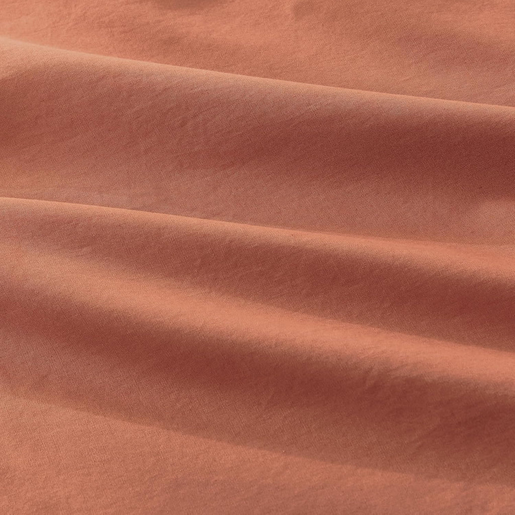 100% Vintage Washed Cotton Fitted Sheet Combo Set – Ultra Soft, Breathable, Machine Washable