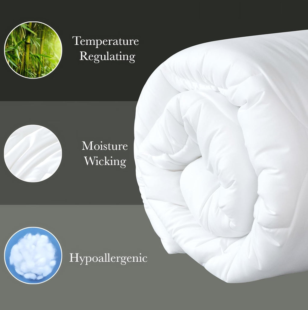 Premium Bamboo Microfiber All-Season Quilt