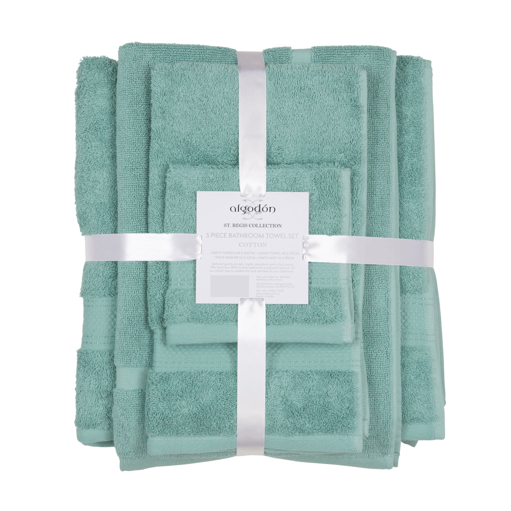 St Regis Collection Towel Pack Luxury Hotel-Quality Soft Cotton Bath and Hand Towels