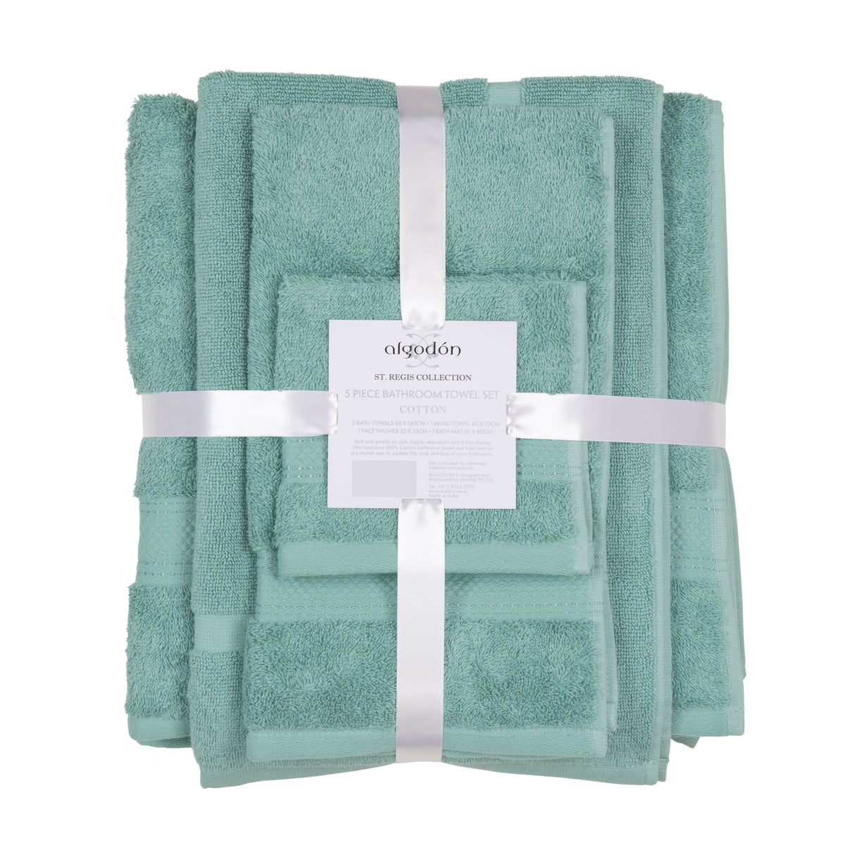 St Regis Collection Towel Pack Luxury Hotel-Quality Soft Cotton Bath and Hand Towels