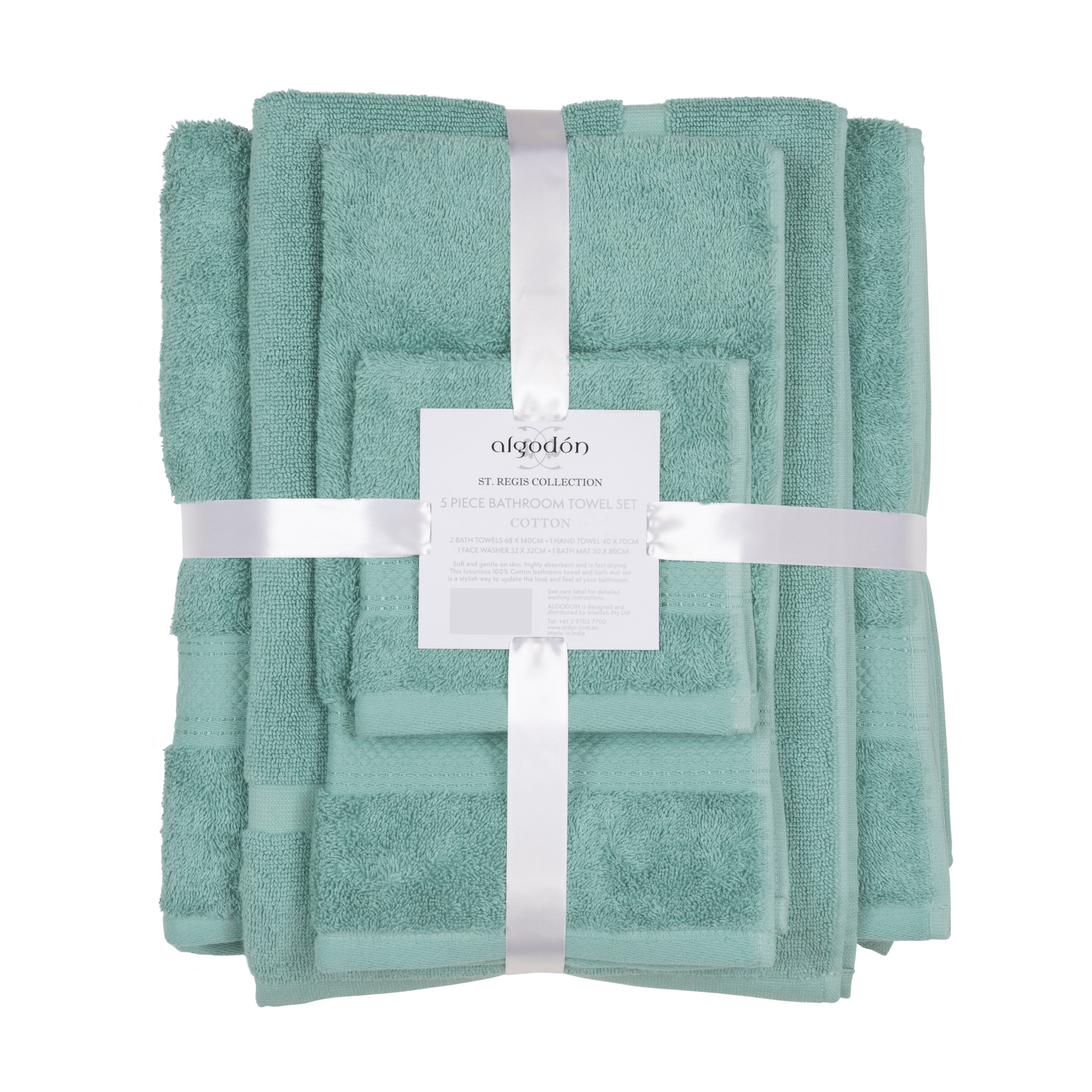 St Regis Collection Towel Pack Luxury Hotel-Quality Soft Cotton Bath and Hand Towels