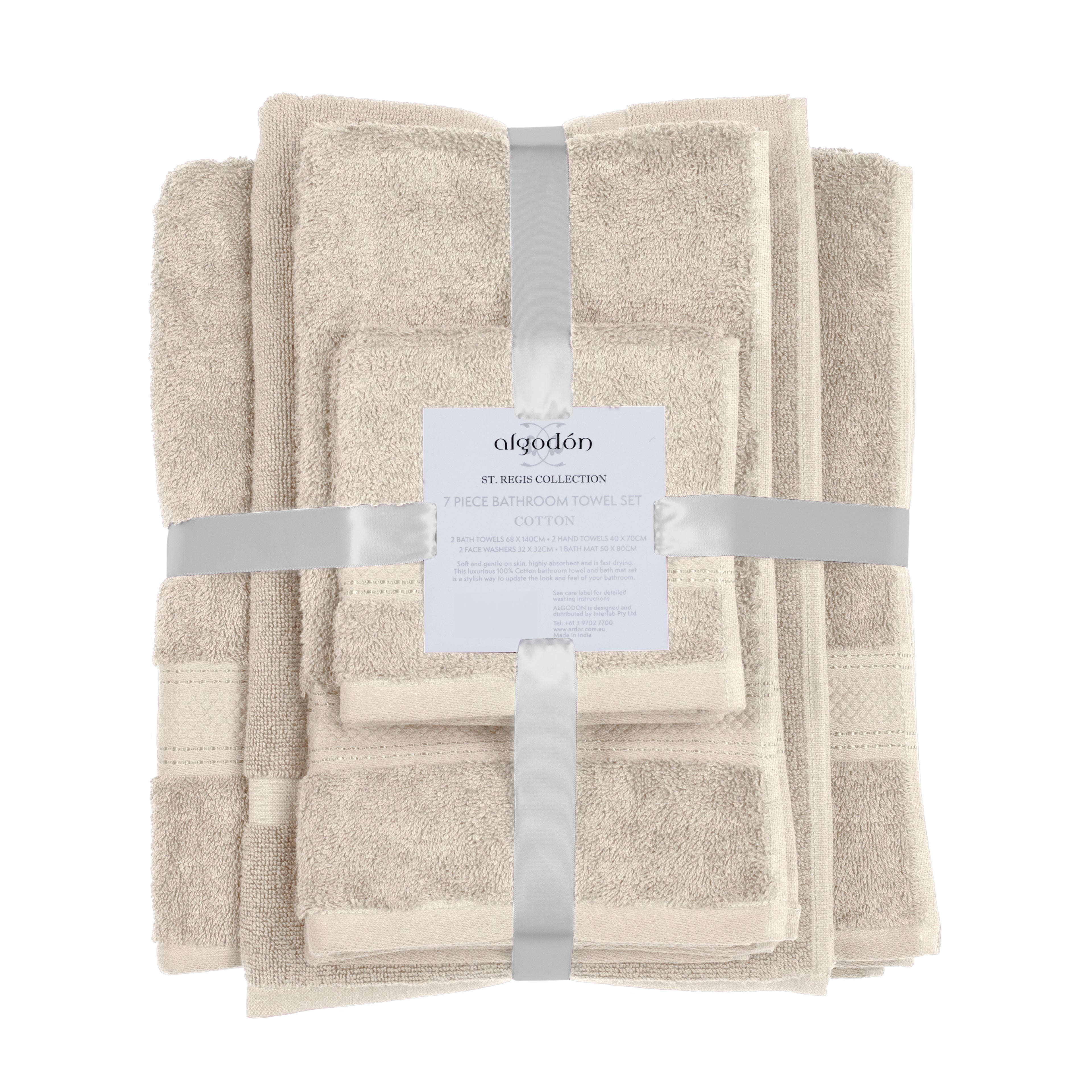 St Regis Collection Luxury Towel Pack - Premium Hotel-Style Bath Linens and Towels