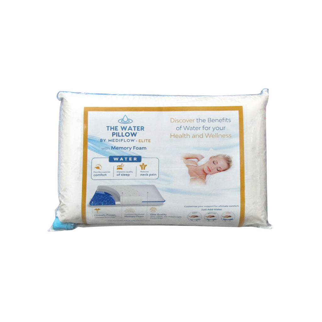 Mediflow Elite Memory Foam Water Pillow