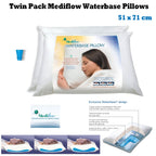 Mediflow Adjustable Waterbase Pillows Twin Pack