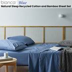 Bianca Natural Sleep Recycled Cotton and Bamboo Sheet Set - Eco-Friendly Bedding