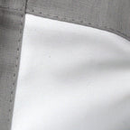 Linen Cotton Coated Eyelet Curtains Natural 140 x 213cm