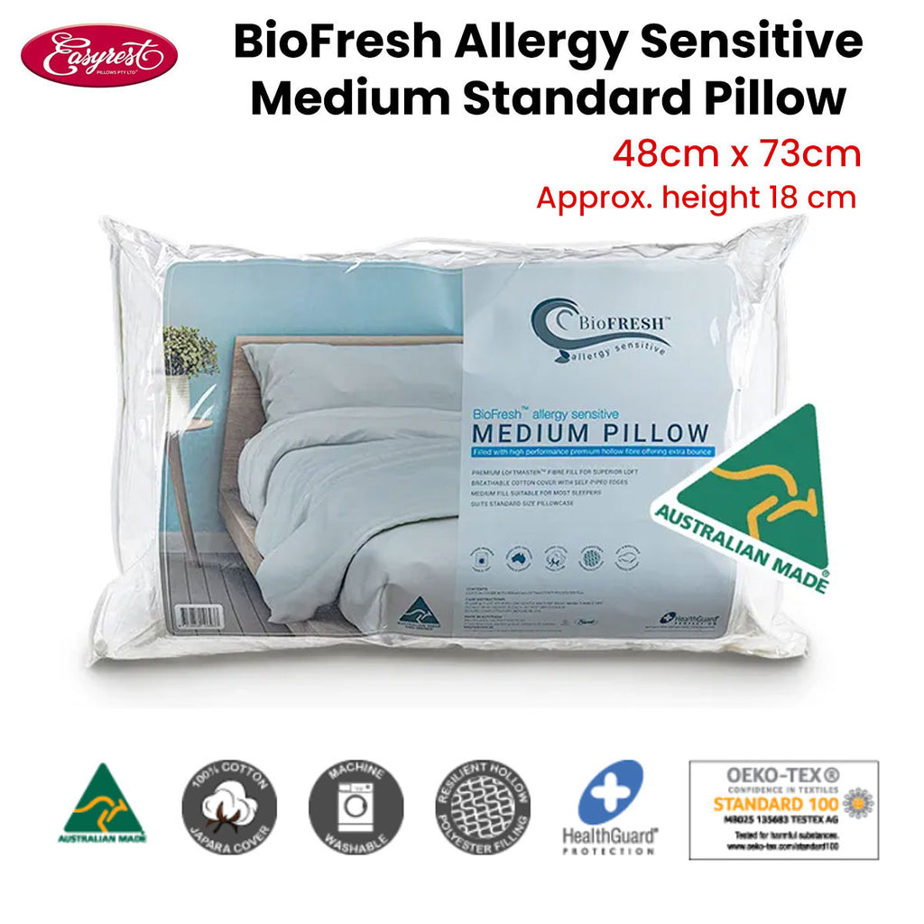 Easyrest BioFresh Allergy Sensitive Pillow 48x73 cm