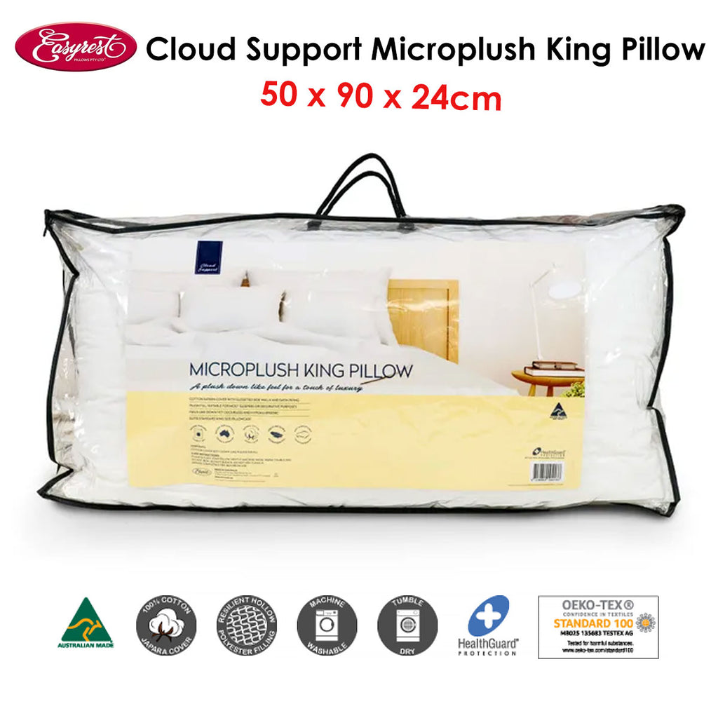Easyrest Cloud Support King Pillow