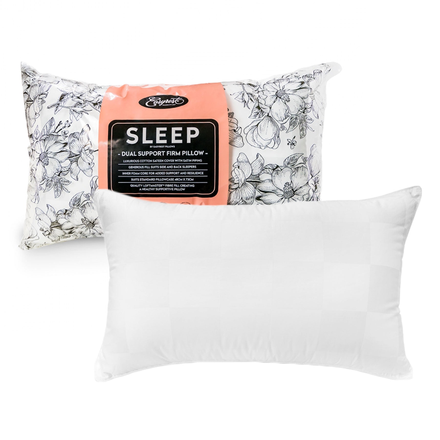 Easyrest Sleep Dual Support Pillow for Side Sleepers