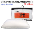 Medium Feel Memory Foam Pillow
