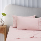 Accessorize 400TC Bamboo Cotton Sheet Set Luxury Breathable Bed Linen for Home