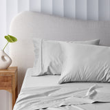 Accessorize 400TC Bamboo Cotton Mega / Super Sheet Set for Bed Linen Collection