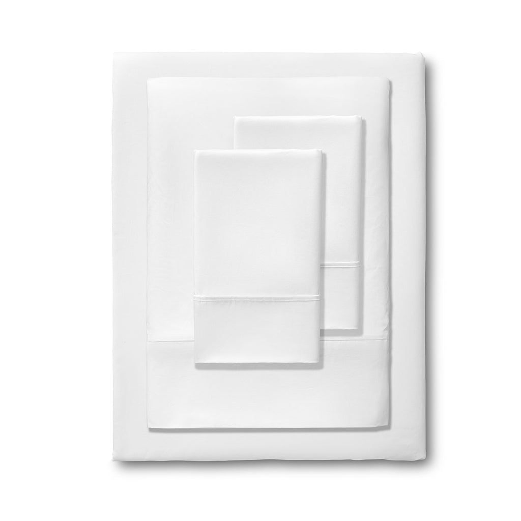 Accessorize 400TC White Bamboo Cotton Mega Super Sheet Set Luxury Bedding Collection