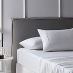 Accessorize Cotton Flannelette Sheet Set Soft Brushed Bedding for Comfortable Sleep