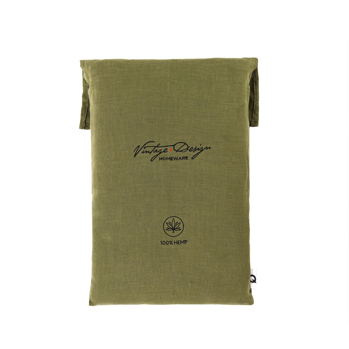 Vintage Design Homewares Hemp Fern Sheet Set - Classic Vintage Bed Linen Collection