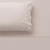 Accessorize Piped Hotel Deluxe Cotton Sheet Set Luxury Bed Linen Collection