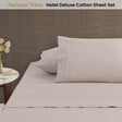 Accessorize Piped Hotel Deluxe Cotton Sheet Set Luxury Bed Linen Collection