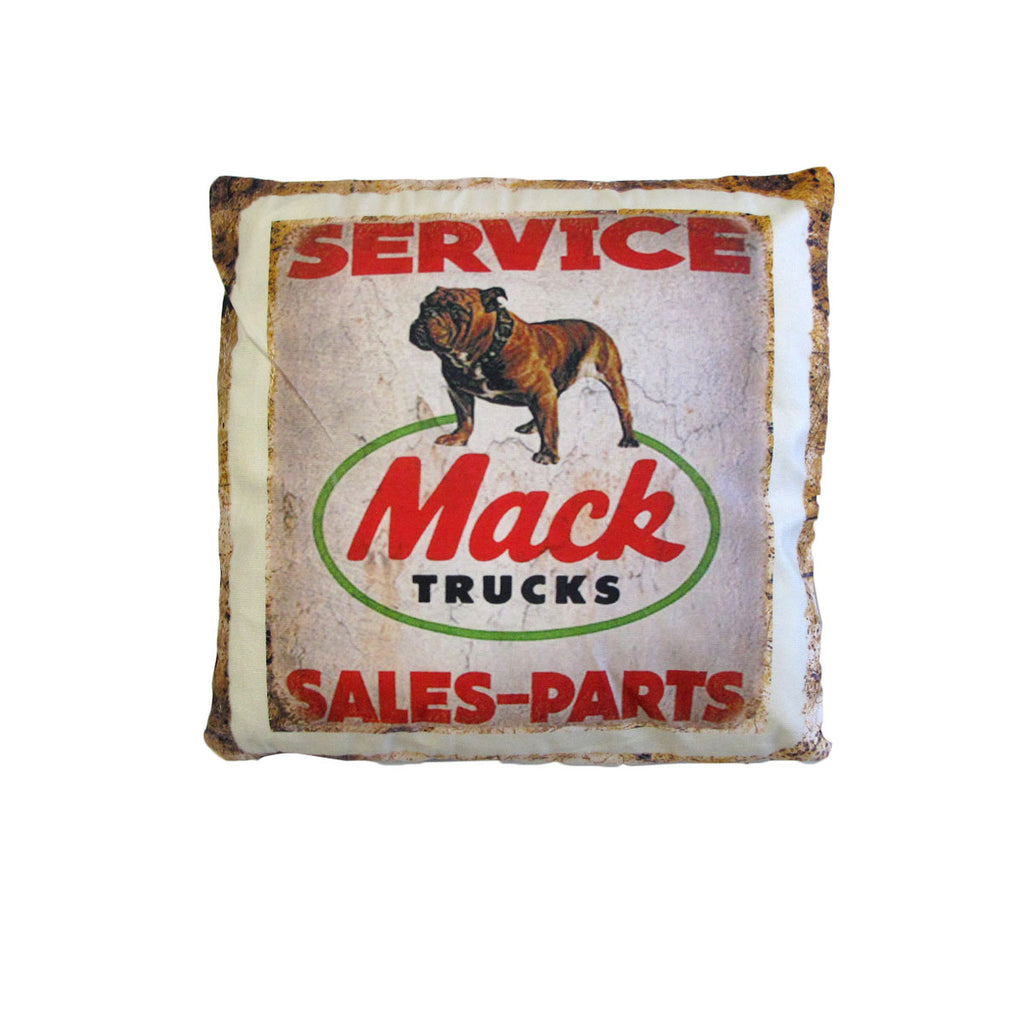 Australian Mancave Retro Cushion Collection Vintage Automotive & Retro Logos Range