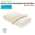 Alastairs Nature Basics Memory Foam Gusset Pillow