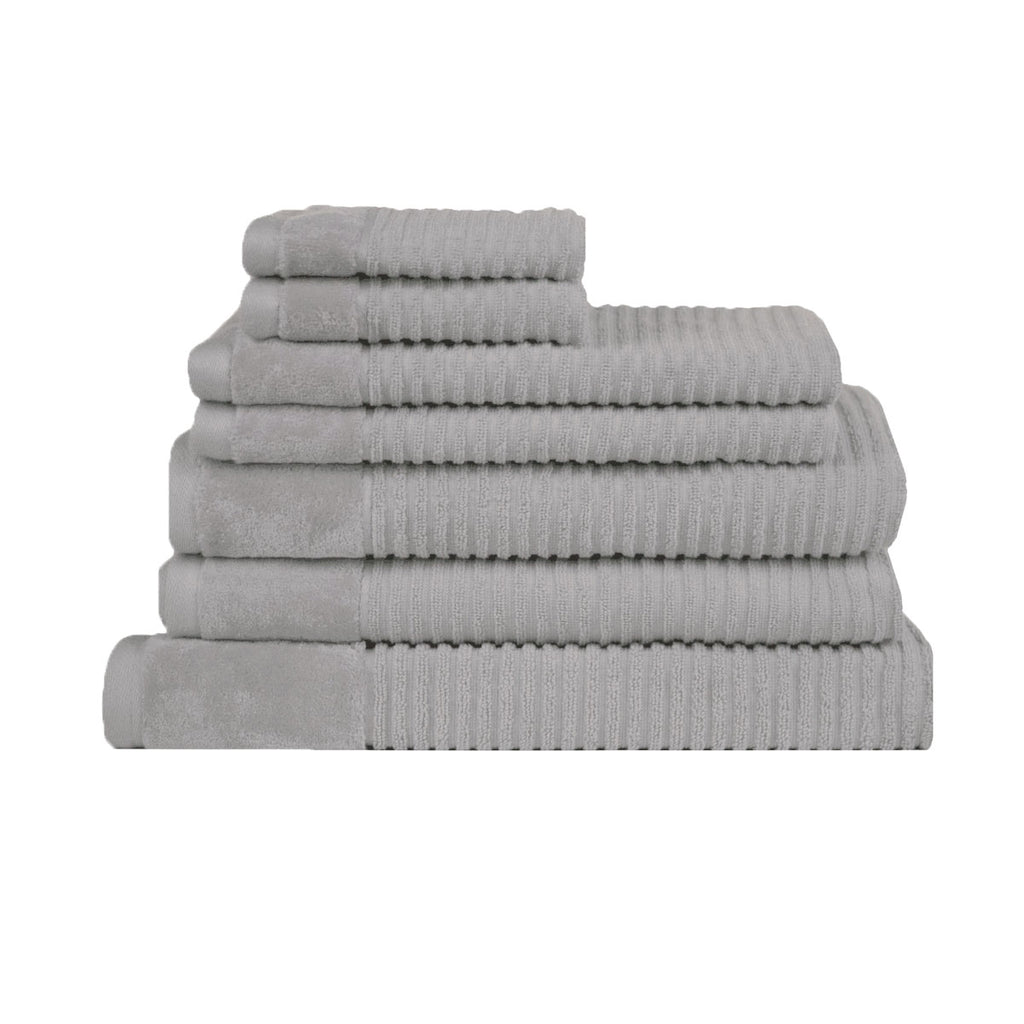 Royal Excellency 7 Piece Cotton Bath Towel Set - Luxury Absorbent Soft Hotel Quality