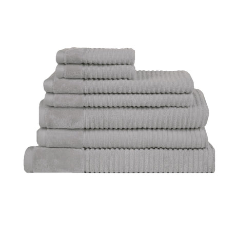 Royal Excellency 7 Piece Cotton Bath Towel Set - Luxury Absorbent Soft Hotel Quality