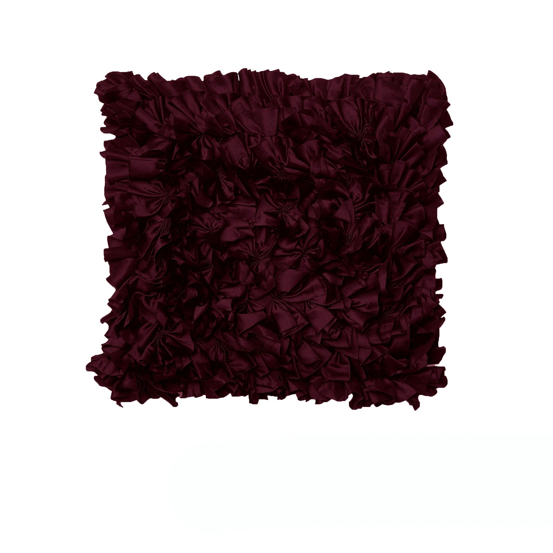 Rapee Morocco Quilted Flange Can Can Ruffles Cushion Cover Collection