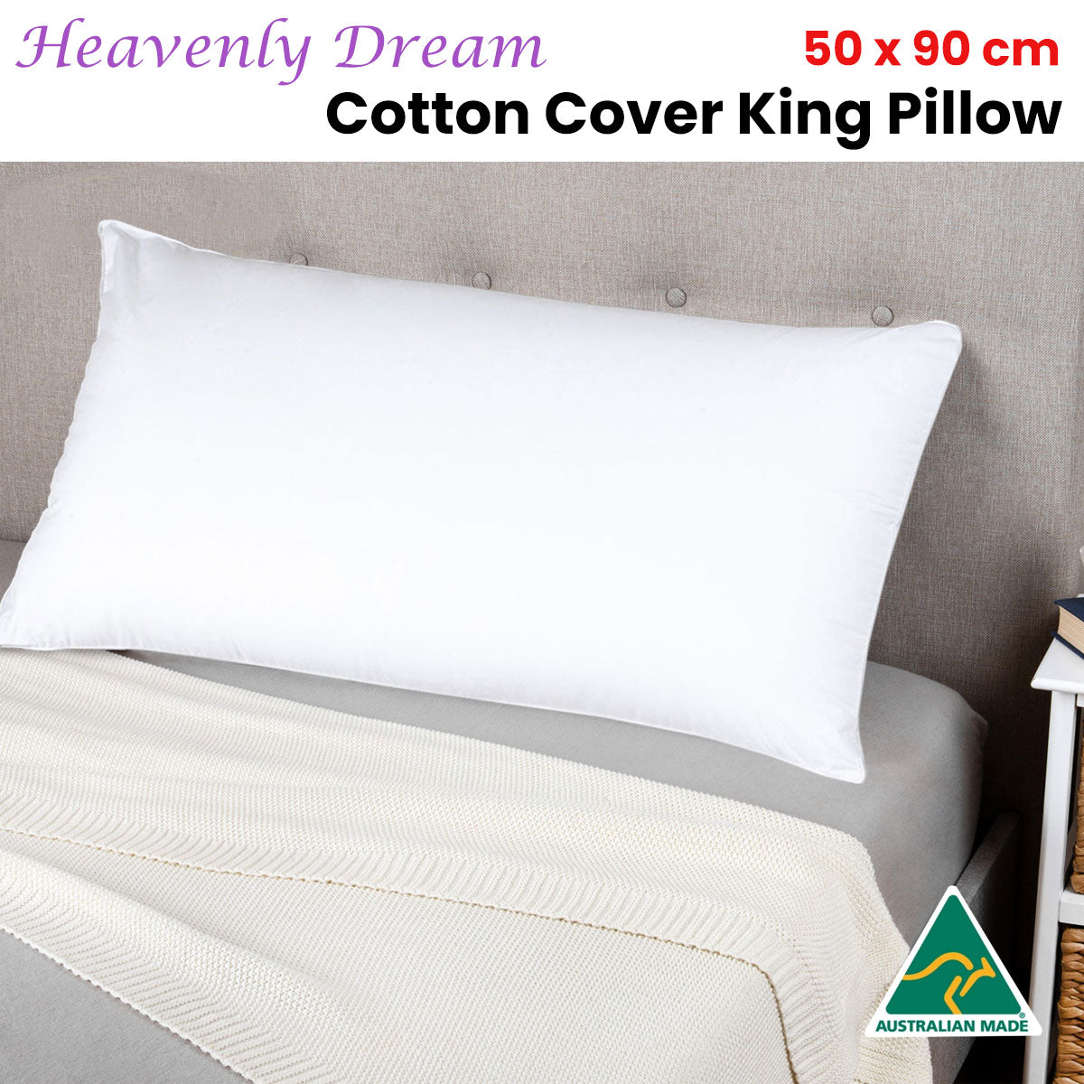 Heavenly Dream King Pillow by Jason