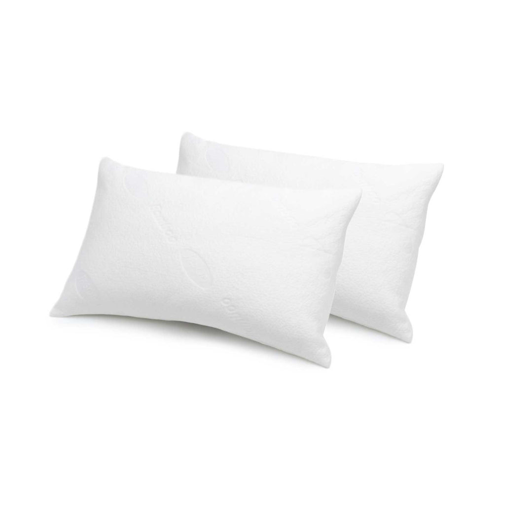 Bamboo Blend Standard Pillow Protectors Twin Pack