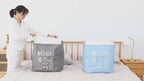 Ex-Large Collapsible Laundry Basket - Grey