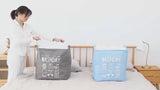 Ex-Large Collapsible Laundry Basket - Grey