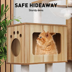 VaKa 1.42M Cat Tree Tower Scratching Post Scratcher Cats Condo House Bed Furniture