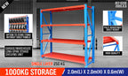 Heavy-Duty 2m Steel Storage Rack System