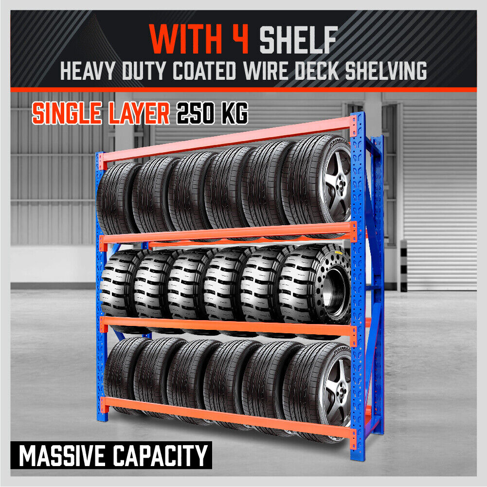 Heavy-Duty 2m Steel Storage Rack System