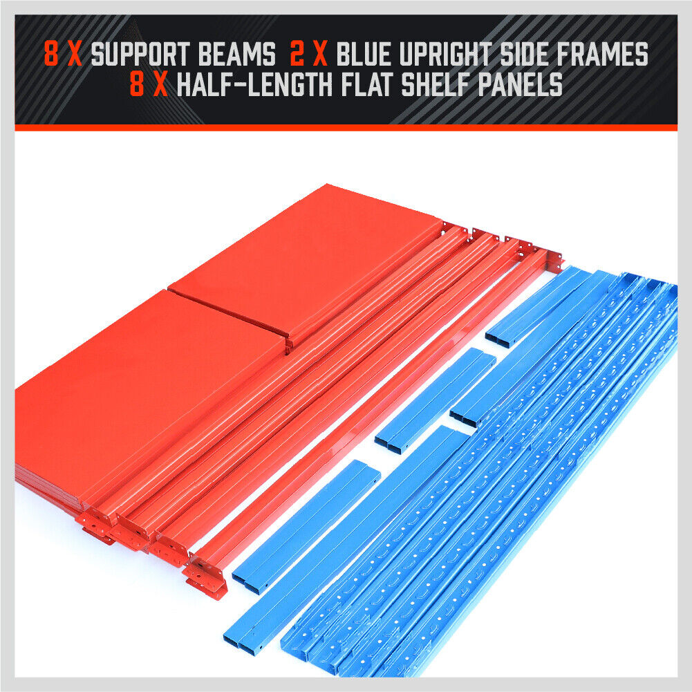 Heavy-Duty 2m Steel Storage Rack System