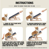 VaKa Adjustable Foldable Dog Ramp 100cm