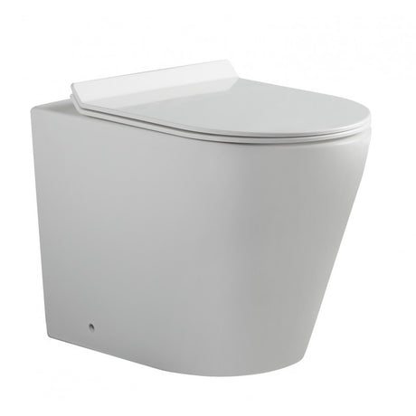 Flay-R Rimless Ceramic Back to Wall Pan