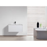 Prado 900mm Wall Hung Bathroom Vanity