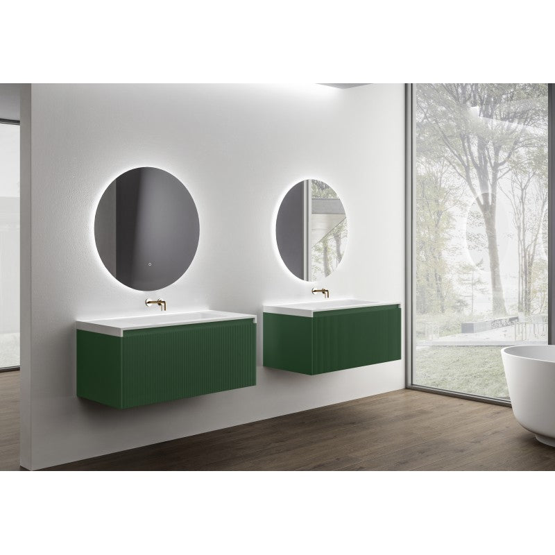 Rimini 1000mm Wall Hung Vanity - Rainforest