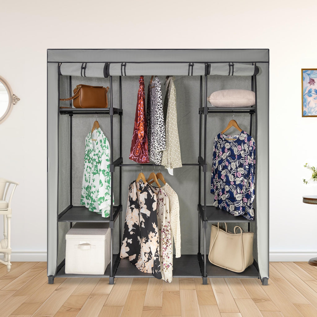 Freestanding Portable Closet and Garment Rack