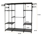 Freestanding Portable Closet and Garment Rack