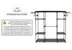 Freestanding Portable Closet and Garment Rack