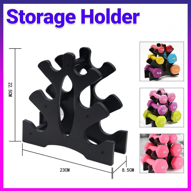 Dumbbell Storage Holder - 3-Tier Rack