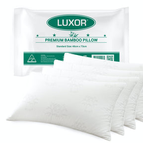 Luxor Australian Bamboo Cooling Pillow Set